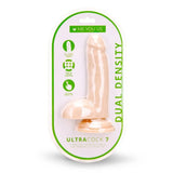Me You Us Ultra Cock 7" Dual Density Realistic Penis Dildo with Balls Sex Toy