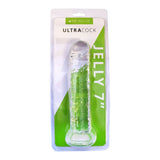 Me You Us Ultra Cock Clear Jelly 7 Inch Dong Realistic Translucent Penis Dildo Sex Toy