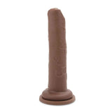 Me You Us Ultra Cock Uncut 8" Realistic Uncircumcised Foreskin Penis Dildo Caramel Skin Tone Sex Toy