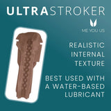Me You Us Vagina Stroker 1 Caramel Masturbator Realistic Pussy Sex Toy