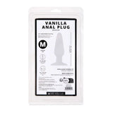 Me You Us Vanilla Butt Plug Medium Size Classic Smooth Safe Anal Sex Toy