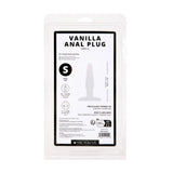Me You Us Vanilla Butt Plug Small Size Classic Smooth Safe Anal Sex Toy