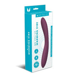 Me You Us Warming Vibe Purple Flexible G-Spot Massager Vibrator Sex Toy