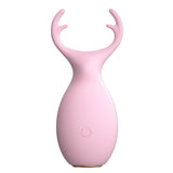 Me You Us Wild Pleasure Antlers Vibe Pink Mini Clitoral Vibrator Sex Toy