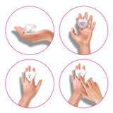 Mystim Hearts Desire Layon Clitoral Vibrator Quiet Stimulation Massager Sex Toy
