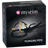 MyStim Plunging Pete E-Stim Corona Strap Urethral Sound Electro Stimulation Penis Plug CBT Fetish Play