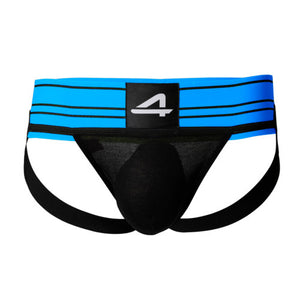 C4M Rugby Jockstrap Electric Blue Medium