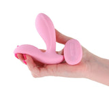 NS Novelties Secrets Rain G-spot and Clit Vibe Remote Control Pink Vibrator Sex Toy