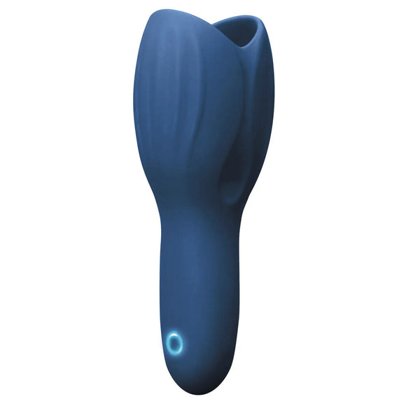 NS Novelties Renegade Vibrating Head Unit Rechargeable Silicone Penis Masturbator Male Sex Toy