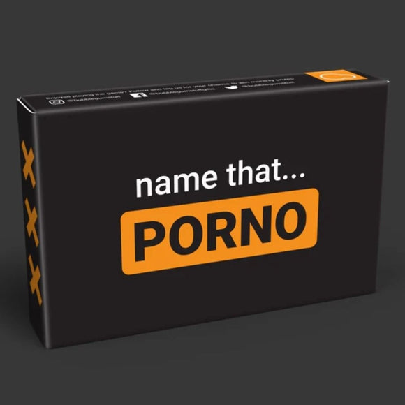 Name That Porno Charades Card Game Funny Rude Adult Party Game