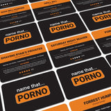 Name That Porno Charades Card Game Funny Rude Adult Party Game
