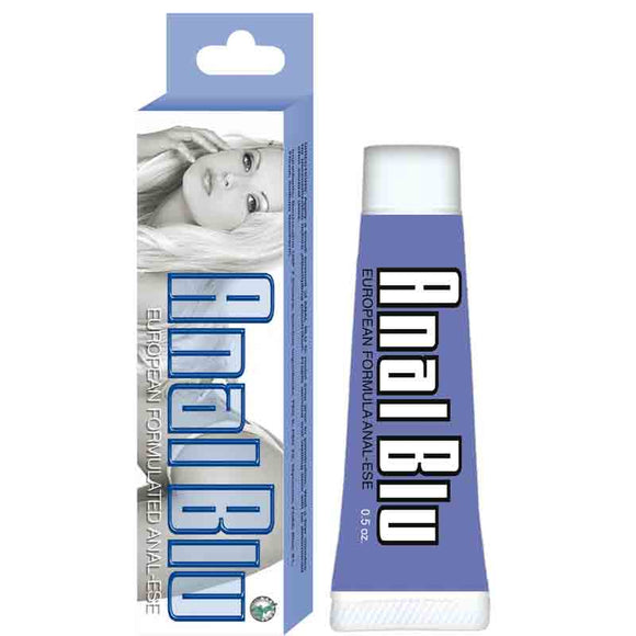 Nasstoys Anal Blu Ease Desensitizing Lubricant Relax Rectal Numbing Travel Size Lube Tube 15ml