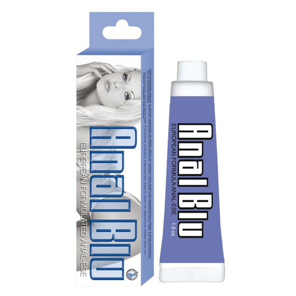 Nasstoys Anal Blu Ease Desensitizing Lubricant Relax Rectal Numbing Large Size Lube Tube 44ml