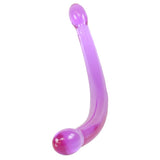 Double Trouble Slender Bender Purple Double Ended Dildo 17 Inch Long Twin Head Couples Sex Toy