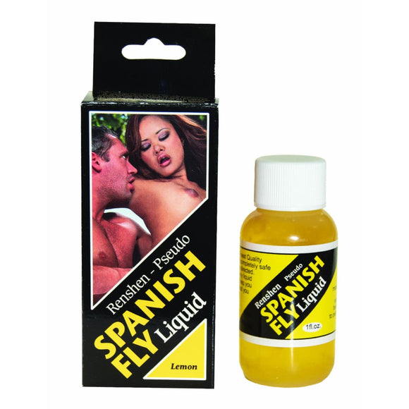 Nasstoys Spanish Fly Liquid Lemon Flavour Male Libido Sex Boost Drops 30ml