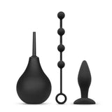 Nexus Anal Beginner Kit Douche Butt Plug Beads Starter Play Set