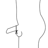 Nexus Forge Adjustable Silicone Cock Ring Single Lasso Penis Erection Band