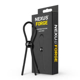Nexus Forge Adjustable Silicone Cock Ring Single Lasso Penis Erection Band
