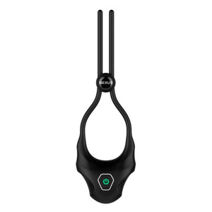 Nexus Forge Adjustable Vibrating Lasso Cock Ring Rechargeable Penis Perineum Erection Stimulation Sex Toy