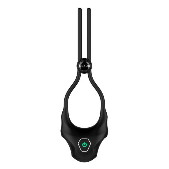 Nexus Forge Adjustable Vibrating Lasso Cock Ring Rechargeable Penis Perineum Erection Stimulation Sex Toy