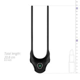 Nexus Forge Adjustable Vibrating Lasso Cock Ring Rechargeable Penis Perineum Erection Stimulation Sex Toy