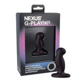 Nexus G-Play + Small Unisex Massager Black Vibrator Prostate Plug Sex Toy