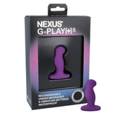 Nexus G-Play + Small Unisex Massager Purple Vibrator Prostate Plug Sex Toy