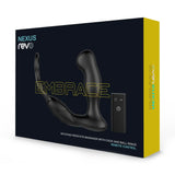Nexus Revo Embrace Rotating Prostate Massager with Cock & Ball Rings Remote Control Male Sex Toy