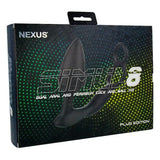 Nexus Simul8 Dual Butt Plug Cock Ball Ring Waterproof Vibrating Prostate Anal Sex Toy