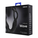 Nexus Simul8 Wave Vibrating Dual Anal Perineum Prostate Cock Ball Ring Sex Toy