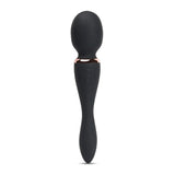Nu Sensuelle Alluvion XLR8 Dual-Ended Bend Wand Massager Black Vibrator Sex Toy