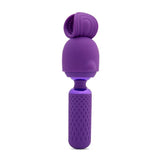 Nu Sensuelle Nubii Harlow Mini Wand Purple Vibrator Masturbator Attachment Sex Toy