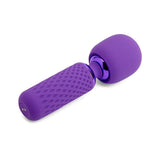 Nu Sensuelle Nubii Harlow Mini Wand Purple Vibrator Masturbator Attachment Sex Toy
