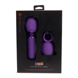 Nu Sensuelle Nubii Harlow Mini Wand Purple Vibrator Masturbator Attachment Sex Toy