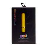 Nu Sensuelle Nubii Tulla Bullet Vibrator Yellow Mini Vibe Rechargeable Sex Toy