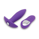 Nu Sensuelle Remote Control Mini Butt Plug Purple Rechargeable Anal Sex Toy