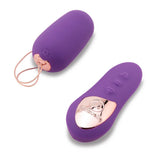 Nu Sensuelle Remote Control Petite Egg Vibrator Purple Bullet Massager Sex Toy