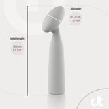 Nude Luna Mini Wand Vibrator Clitoral Massager Discreet Fun Sex Toy