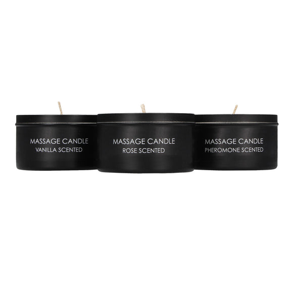 Ouch! Set of 3 Massage Candles