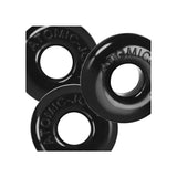 Oxballs Ringer Max Cockring 3 Pack Black