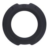 OptiMALE FlexiSteel Silicone Metal Core Cock Penis Ring Black 43mm