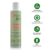 Orgie Bio Grapefruit Organic Sensual Massage Oil 100ml Natural Vegan