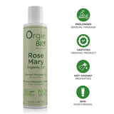 Orgie Bio Rosemary Organic Sensual Massage Oil 100ml Natural Vegan