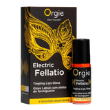 Orgie Electric Fellatio Tingling Lip Gloss Oral Kiss Pleasure Balm Foreplay Fun