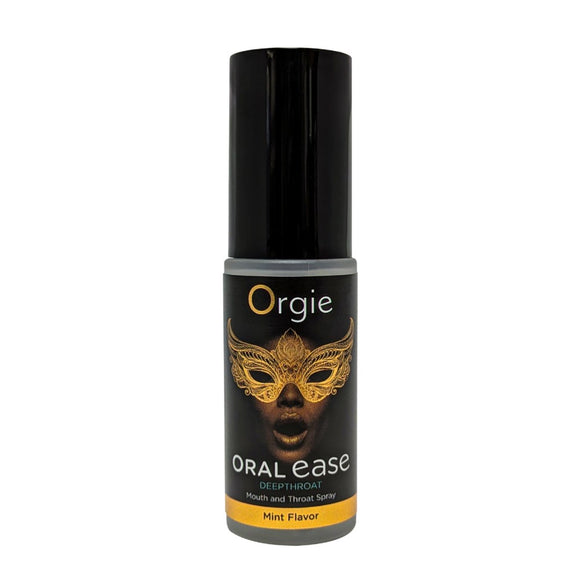 Orgie Oral Ease Deep Throat Spray 15ml Mint Flavour Blowjob Gag Reflex