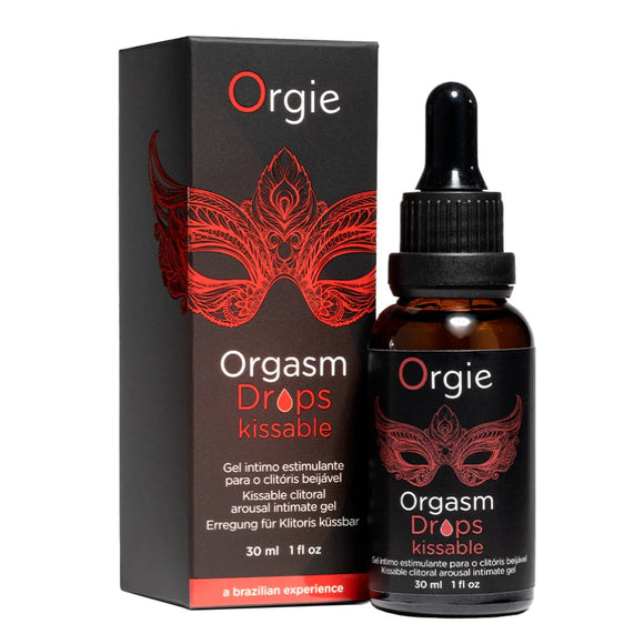 Orgie Orgasm Drops Kissable Clitoral Arousal Gel Oral Sex Stimulation 30ml