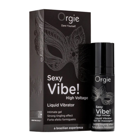 Orgie Sexy Vibe! High Voltage Liquid Vibrator Tingling Effect Intimate Arousal Gel 15ml