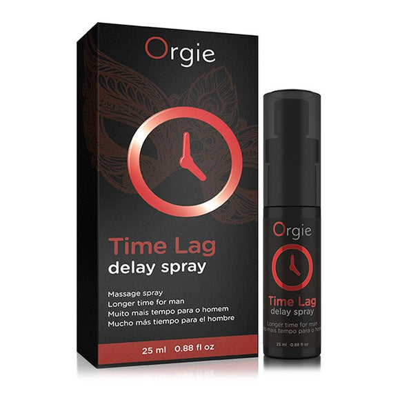 Orgie Time Lag Delay Spray Penis Erection Natural Prolong Sex Performance 25ml