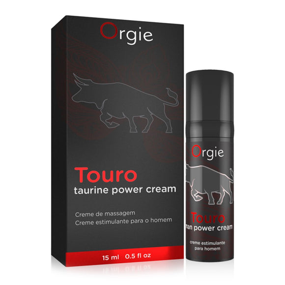 Orgie Touro Man Power Cream Taurine Erection Enhancer Penis Performance 15ml