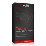 Orgie Touro Man Power Cream Taurine Erection Enhancer Penis Performance 15ml